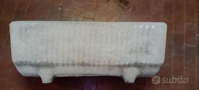 fioriera rettangolare in cemento 
