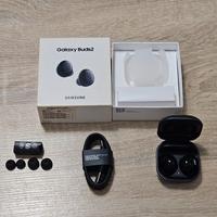 Samsung Galaxy Buds2 con scatola e accessori