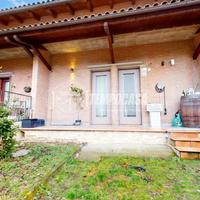 Villetta a schiera con doppio giardino, impianti n