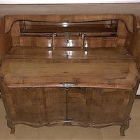 Scrittoio con ribalta e due ante