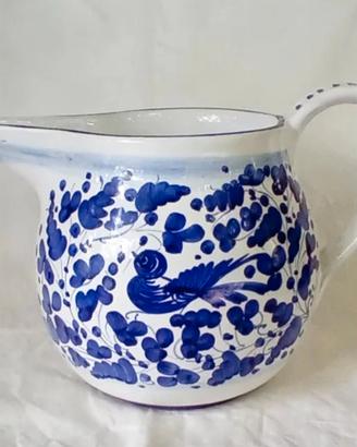 Brocca grande Ceramica Maiolica Vintage Bolgheri