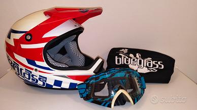 Casco integrale Bluegrass Legit + maschera + sacca