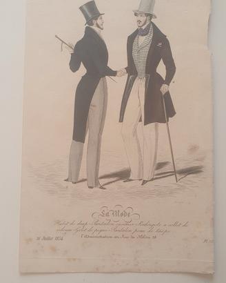 Stampa La mode 1834