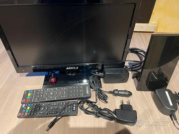 TV Monitor 15.6” camper 12v / 220v