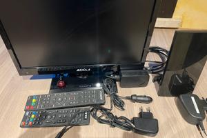 TV Monitor 15.6” camper 12v / 220v