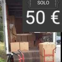 Trasporto traslochi/sgombero tutti/imbianchino