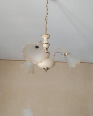 Lampadario a 3 luci classico/moderno
