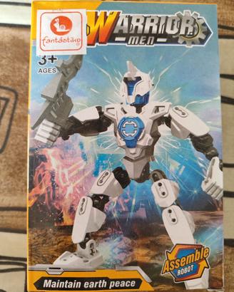 Warrior man robot da costruire tipo lego