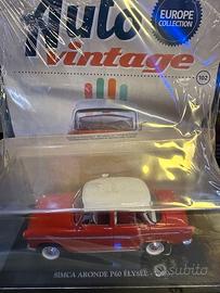 AUTO VINTAGE SIMCA ARONDE P60 ELYSEE 1960 metallo