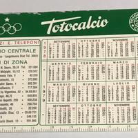 Calendario Originale Totocalcio Coni 1978-79