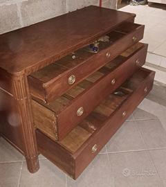 Mobile antico  primo del 900 in noce