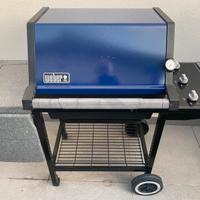 Barbecue a Gas Weber Silver