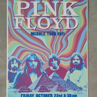 PINK FLOYD POSTER LOCANDINA TOUR LIVE 
1971