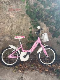 Bicicletta Bambina 3–6 anni rosa Made in Italy