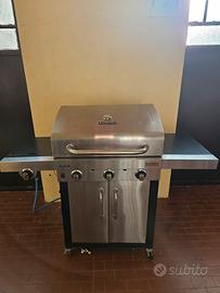 Barbecue a Gas charge boiler 