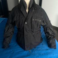 Giacca da moto doppia donna nera Tucano Urbano tgS