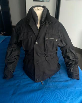 Giacca da moto doppia donna nera Tucano Urbano tgS