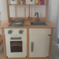 Cucinetta gioco in legno Beeboo