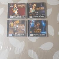 Lotto tomb raider ps1 tutti completi e pal 🇮🇹