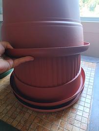 38 vasi 17sottovasi come nuovi in stock 