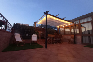 Attico 90 mq con 40 mq di terrazza scoperta