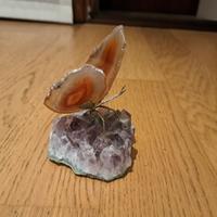 Farfalla in pietra minerale