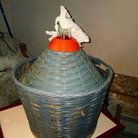 Damigiana 54L Intrecciata Blu 