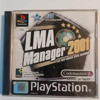 LMA Manager 2001 gioco PlayStation
