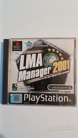LMA Manager 2001 gioco PlayStation