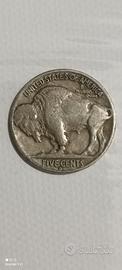 moneta five cent united states of america del 1937