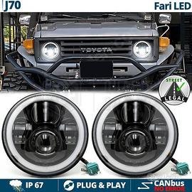 FARI LED Angel Eyes Per LAND CRUISER J70 OMOLOGATI