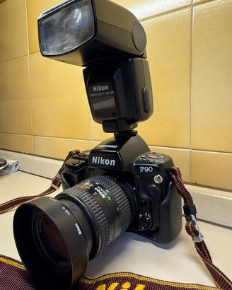 Nikon F90 kit completo
