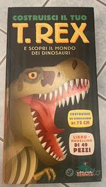 Costruisci il tuo T-Rex, libro e modellino