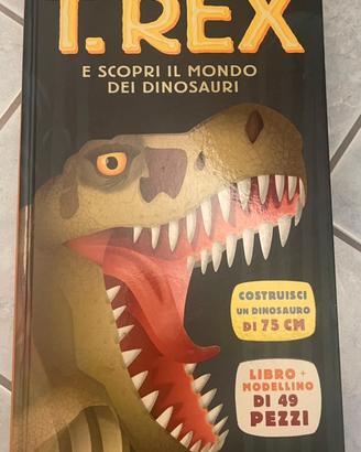 Costruisci il tuo T-Rex, libro e modellino