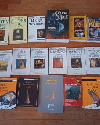 Lotto di libri horror