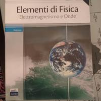 Libro "elementi di fisica" elettromagnetismo e ond