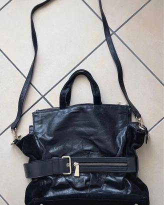 Borsa Coccinelle in vera pelle e suede