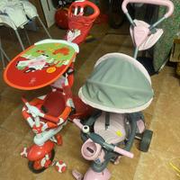 Triciclo per bimbo o bimba