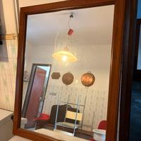 Specchio classico in legno 90x70