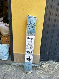 Cavalletto porta bici