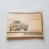 Alfa Romeo 75 2.0 T.S. - 3.0 6V 1987 manuale uso