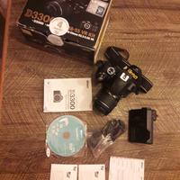 macchina fotografica Nikon D3300 AF-P 18-55 vr kit