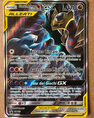 Carta Pokémon Garchomp & Giratina Gx SM193 Promo