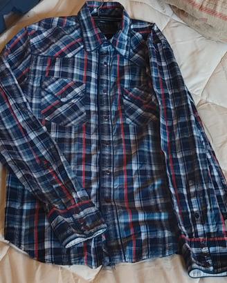 Camicia Guess uomo manica lunga, Tg M/L