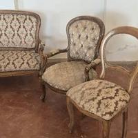 SET DIVANO E SEDIE