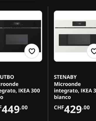 forno  microonde  da incasso  IKEA