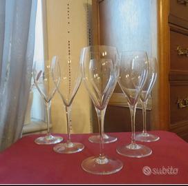 Bicchieri cristallo, baccarat Saint remy
