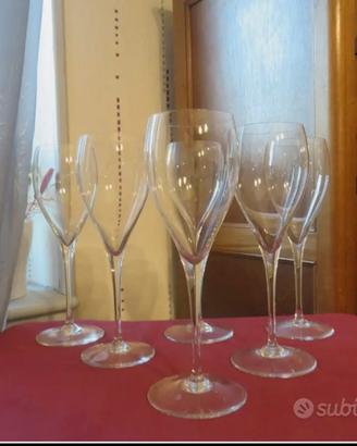 Bicchieri cristallo, baccarat Saint remy