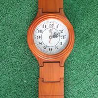 OROLOGIO IN LEGNO DA PARETE