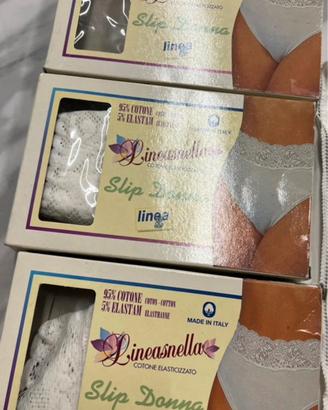 Set tre mutande donna